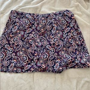 Women's Tummy Control Swim Skirt Swim Bottoms, Size 14Tall, NWT